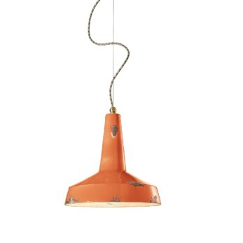 Ferroluce Retrò  Vague Vintage sospensione 1 luce C1417VIO