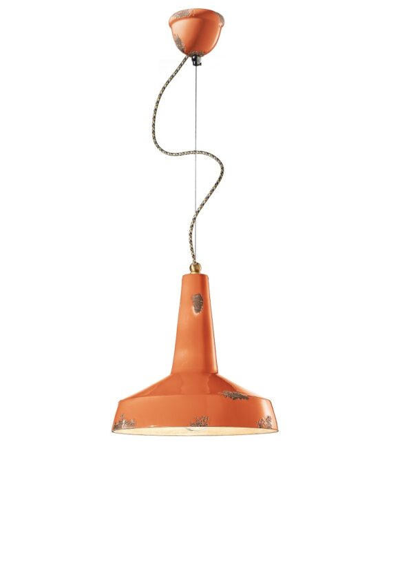 Ferroluce Retrò  Vague Vintage sospensione 1 luce C1417VIO