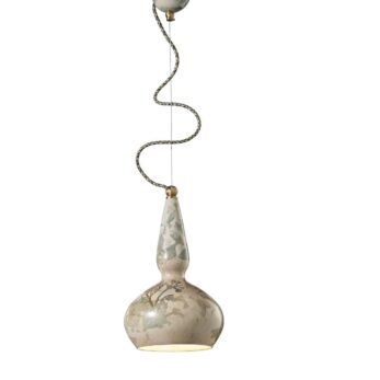 1-light suspension lamp, ceramic autumn decorations
