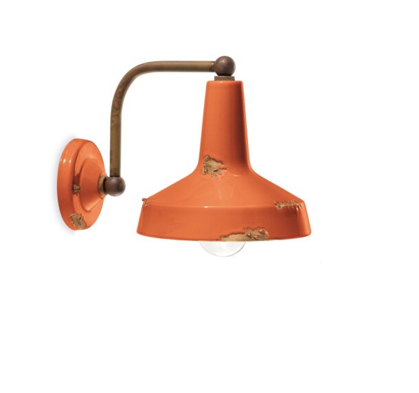 Ferroluce Retrò Vintage applique C1420VIO