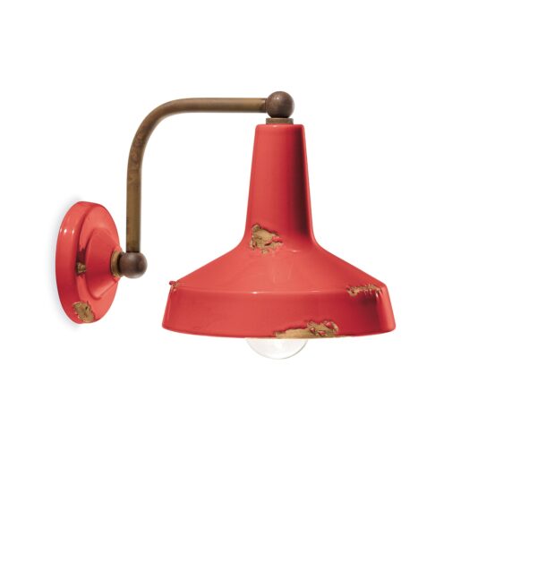 Ferroluce Retrò Vintage applique C1420VIR