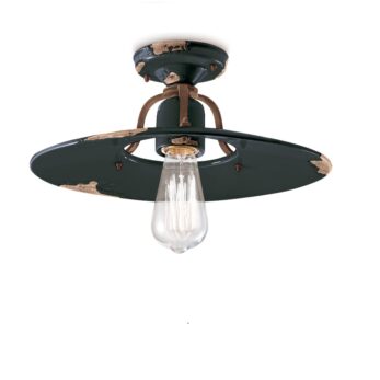 Ferroluce Retro  Country plafoniera C1445VIN
