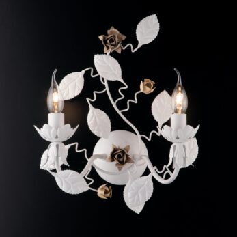 Bonetti Applique 2 luci bianco BL196 AP2.B scaled