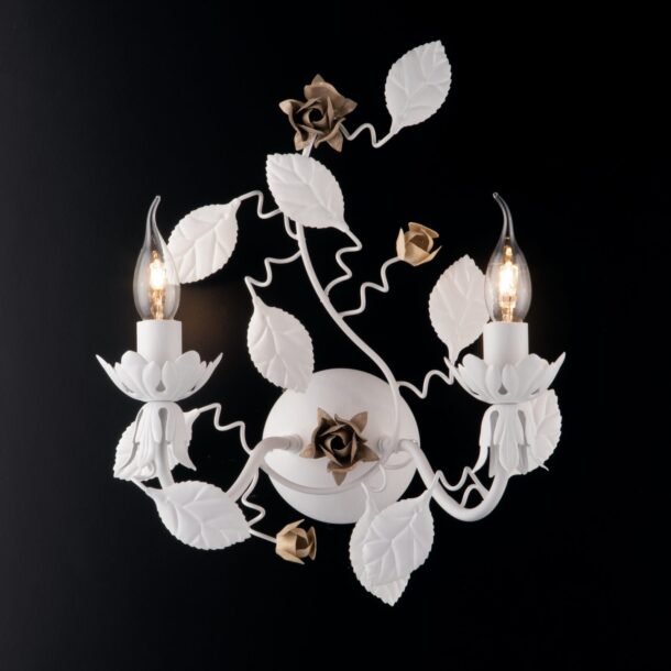 Bonetti Applique 2 luci bianco BL196 AP2.B scaled