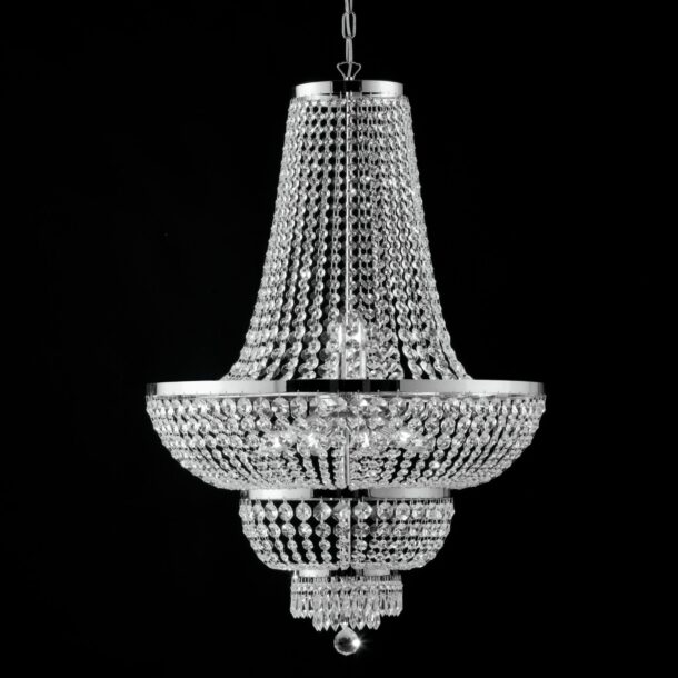 Mozart Lampadario 10 luci BL189 10.CR  scaled