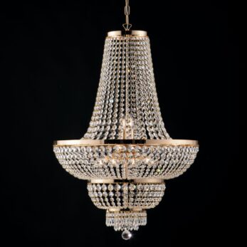 Mozart Lampadario10 luci BL189 10.OR  scaled