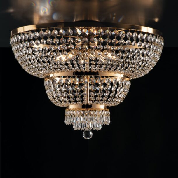 Mozart Plafoniera 8 luci BL189 PL8.OR  scaled