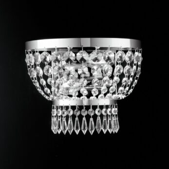 Mozart applique 2 luci BL189 AP2.CR  scaled