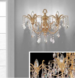 applique 2 luci oro lucido   709 a2   aredoluce 768x801 1 e1607677731313