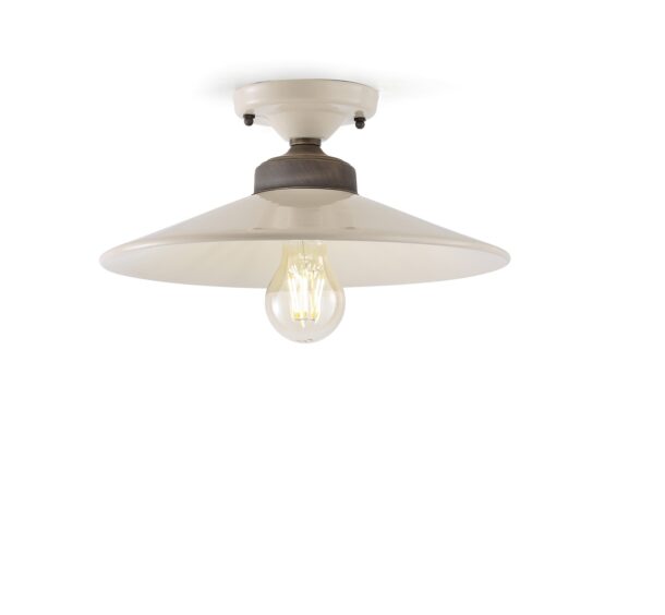 Ferroluce Retro Colors plafoniera C1633CRM