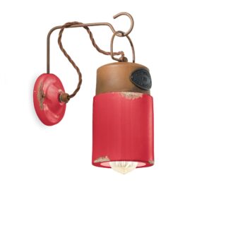 Ferroluce Retro Industrial applique C1621VIR scaled