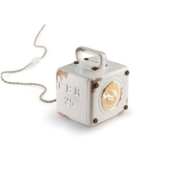Ferroluce Retro Industrial lampada tavolo C1650VIB