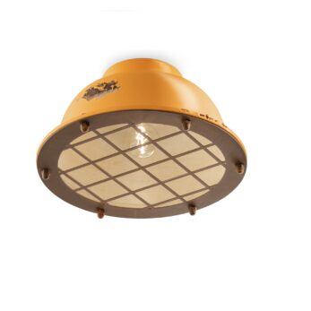 Ferroluce Retro Industrial plafoniera C1760VIG