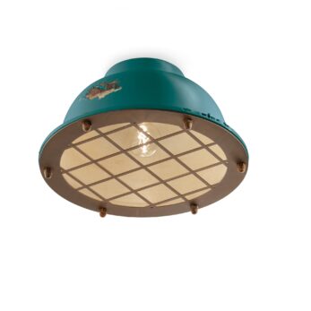 Ferroluce Retro Industrial plafoniera C1760VIV
