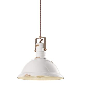 Ferroluce Retro Industrial sospensione C1690VIB scaled