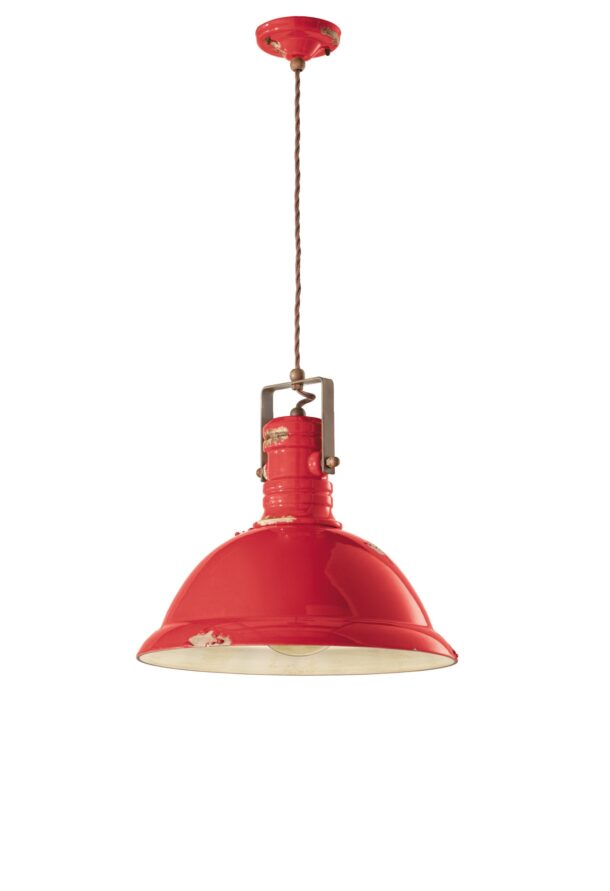 Ferroluce Retro Industrial sospensione C1690VIR scaled