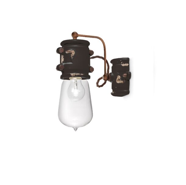 Ferroluce Retro Urban applique C1523VIN