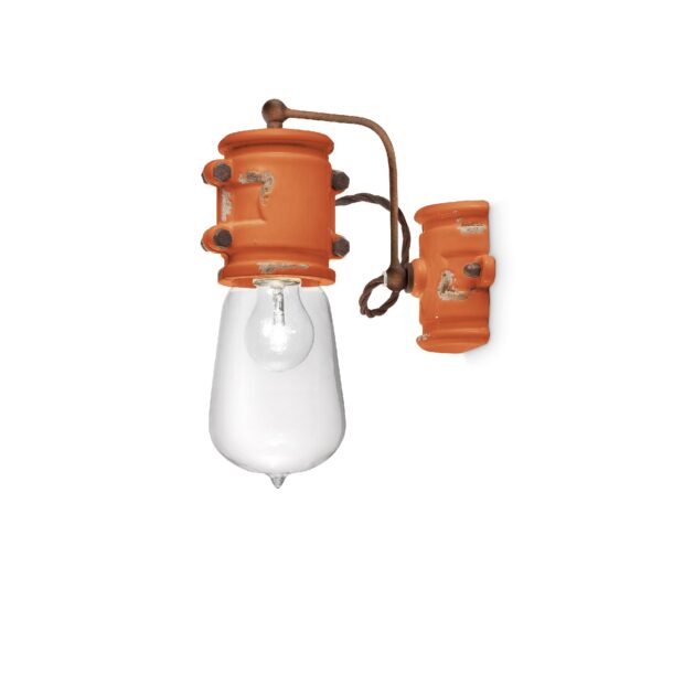 Ferroluce Retro Urban applique C1523VIO