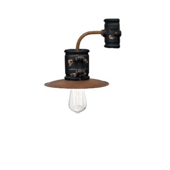 Ferroluce Retro Urban applique C1524VIN