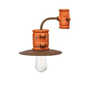 Ferroluce Retro Urban applique C1524VIO