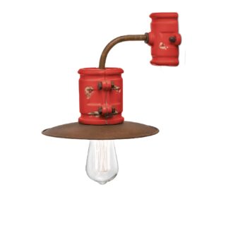 Ferroluce Retro Urban applique C1524VIR