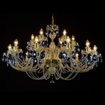 18-light Boemia chandelier