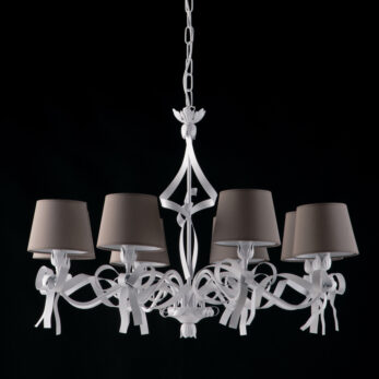 Bonetti Lucy Lampadario 8 luci BL184 8 BCO