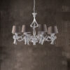 Bonetti Lucy Lampadario 8 luci BL184 8 BCO AMB