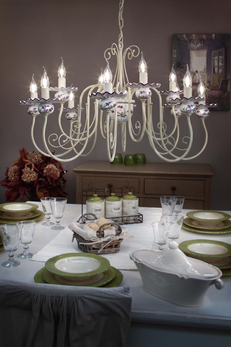 Ferroluce Classic Sanremo lampadario c410 12