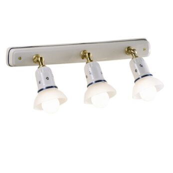 Ferroluce Classic Savona Applique 3 luci c277