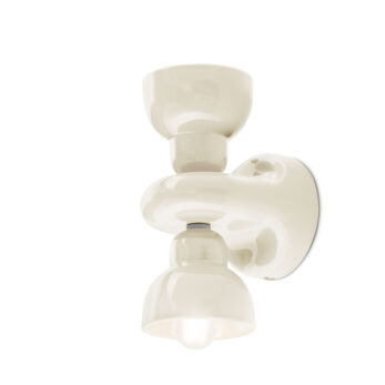 Ferroluce Deco Berimbau applique C2601CRM scaled