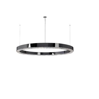 Castro Lighting Metis 9640 100 Suspension Black Nickel Brass Finish Swarovski Crystals web scaled