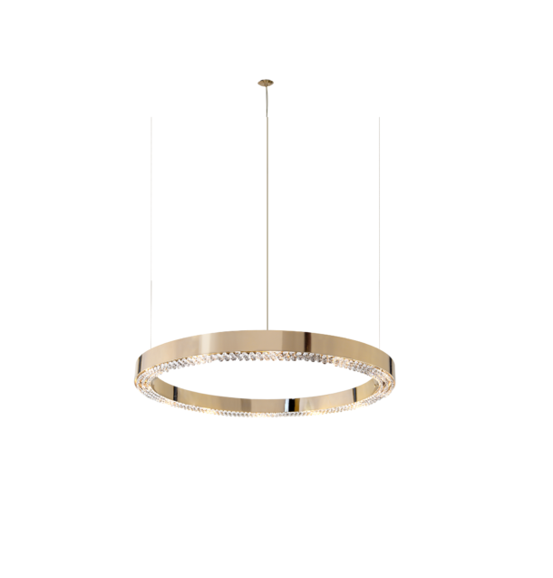 Castro Lighting Metis 9640 80 Suspension Gold Brass Finish Swarovski Crystals png Copy 1