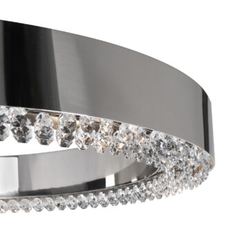 Castro Lighting Metis 9640 80 Suspension Nickel Brass Finish Swarovski Crystals detail WEB