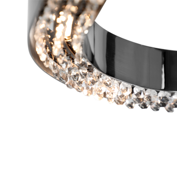 Castro Lighting Metis Snooker Supsension Nickel Detail WEB
