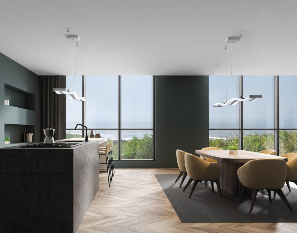 Exclusive Light Sospensione ONDA 4