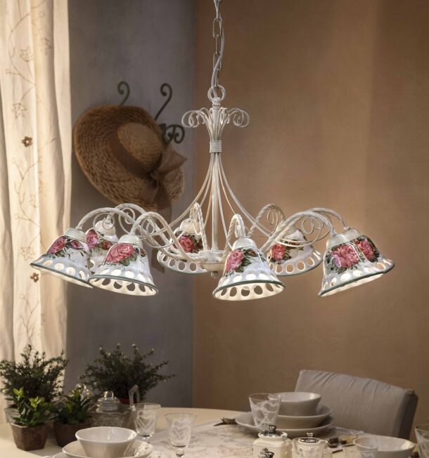 Ferroluce Classic Napoli Lampadario c364 8 e1665684629868