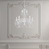 BeLight Damasco Lampadario BL77 5 BCO AMB