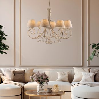 BeLight Vienna Lampadario BL258 8 AV AMB