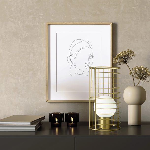 1744.322 Setti Tavolo Gold Ambientata Miloox