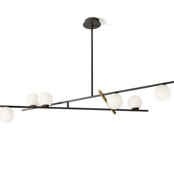 1744.329 Kika Sospensione 6luci Accesa Millox