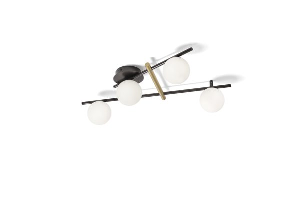 Miloox Kika 4-light ceiling lamp 1744.60 a