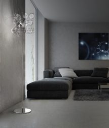 Modern interior of living room
