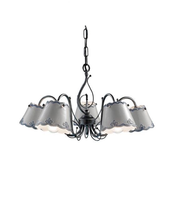Ferroluce Classic Ravenna Lampadario c925