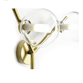 Miloox Camely 1744.303P 2-light wall lamp gold _P3 det