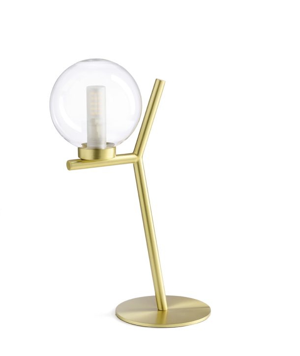 Miloox Camely 1744.305 Tavolo 1luce Gold S