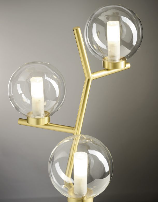Miloox Camely 1744.306 Tavolo 3luci Gold Pa