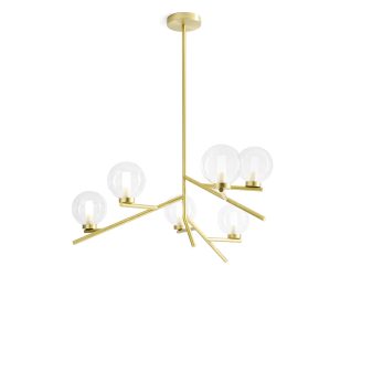 Miloox Camely 1744.308 Sospensione 6luci Gold Ac