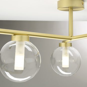 Miloox Camely 1744.309 Plafoniera 3luci Gold Particolare 3 BASSA