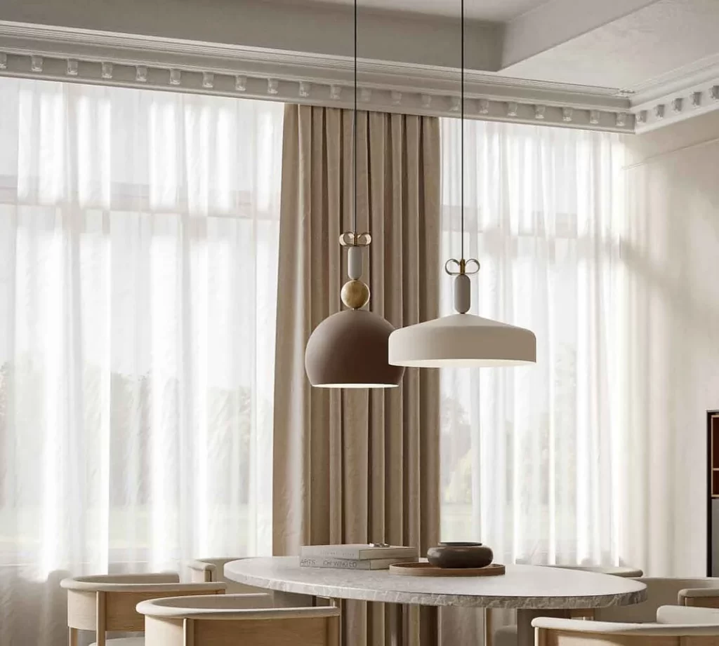 IL Fanale Bonton Sospensione N1 Marrone N2 bianco